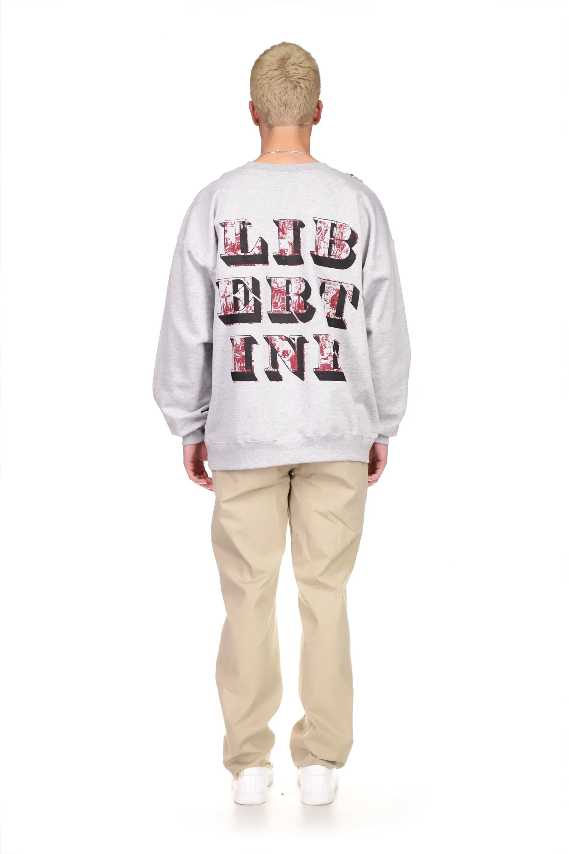 '19th Century Sampler' Pullover Sweatshirt