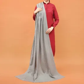 Grey Acrylic Winter Shawl PN4406