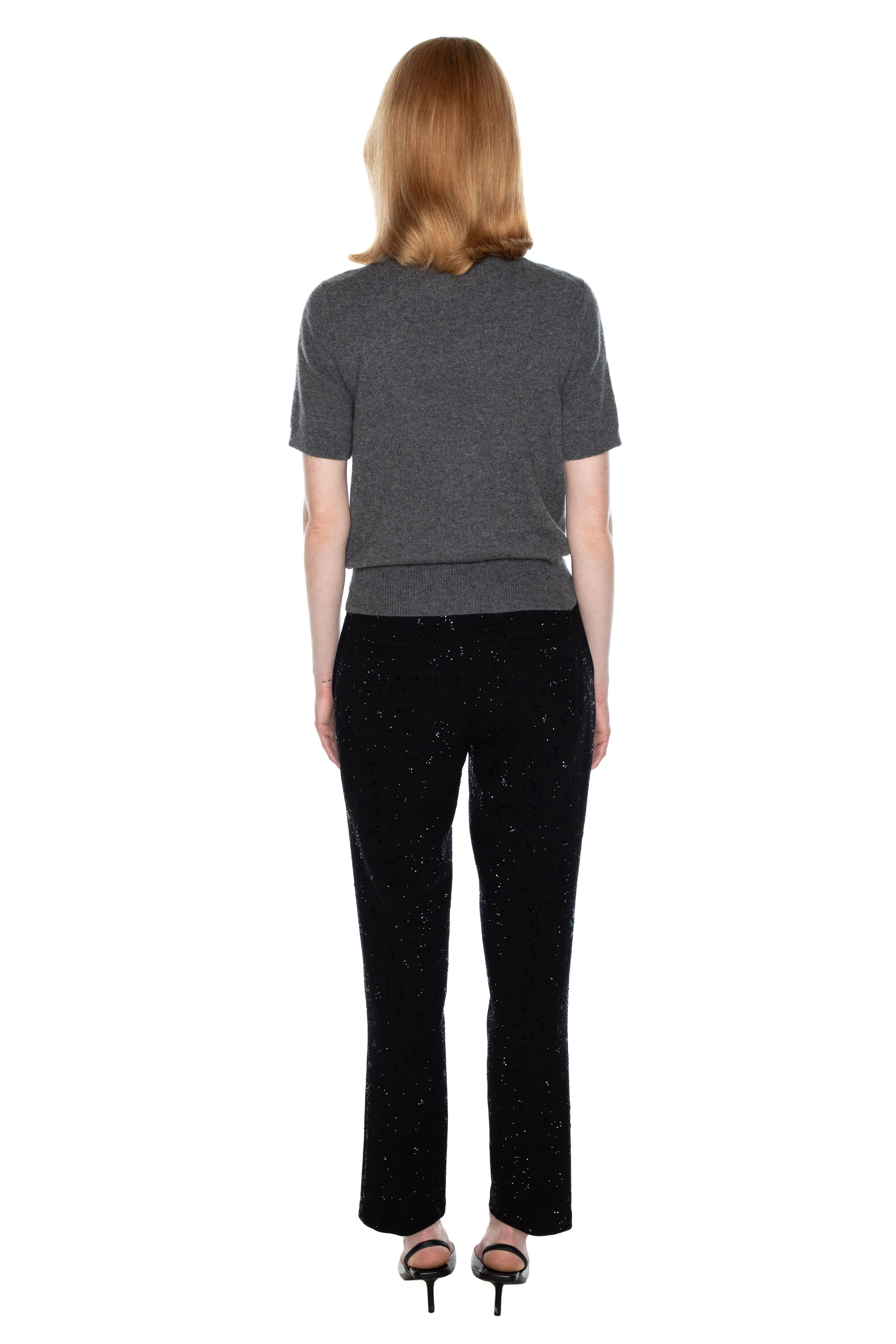 'LEOPARDO' SHORT SLEEVE PULLOVER