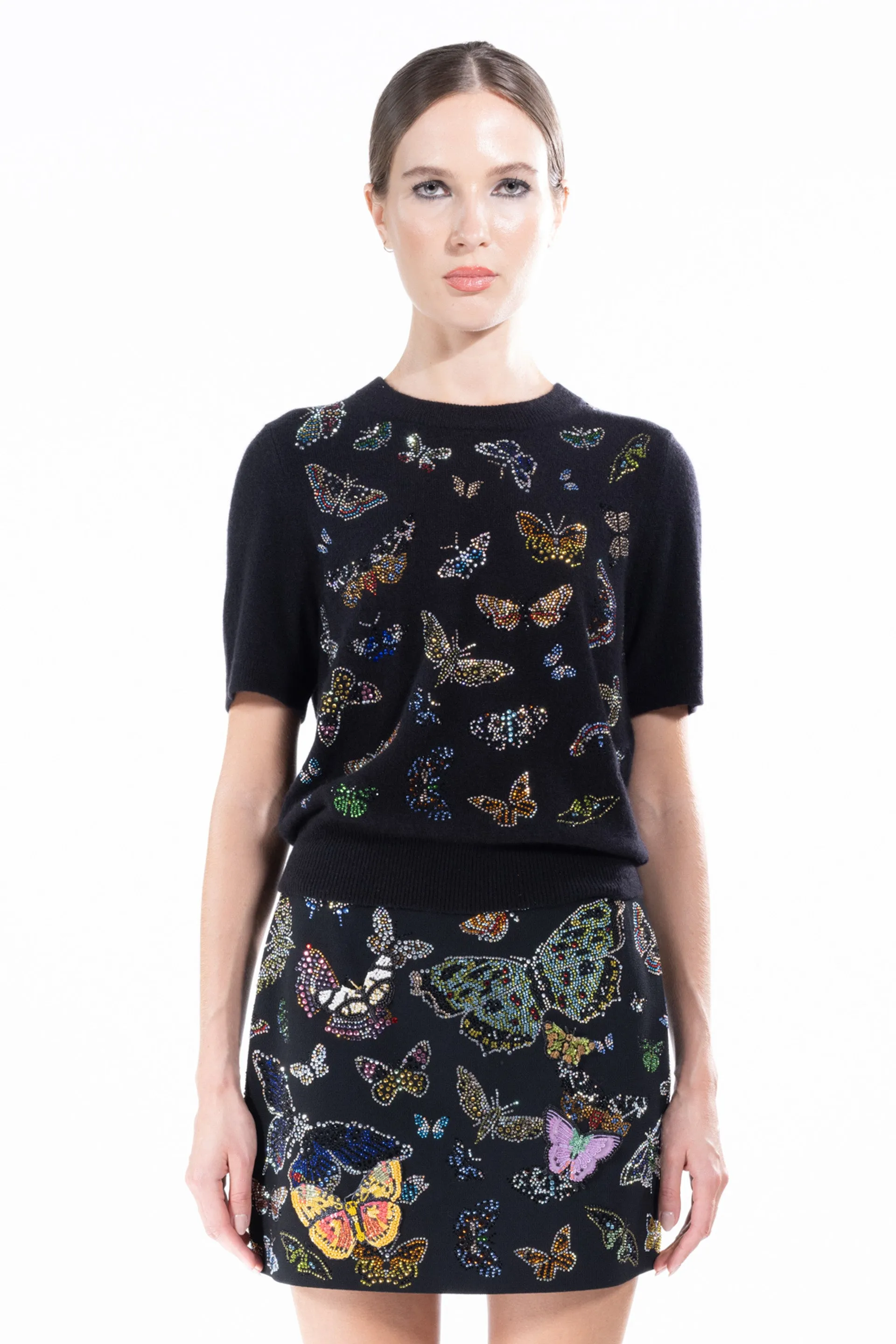 'Millions of Butterflies' Short Sleeve Pullover