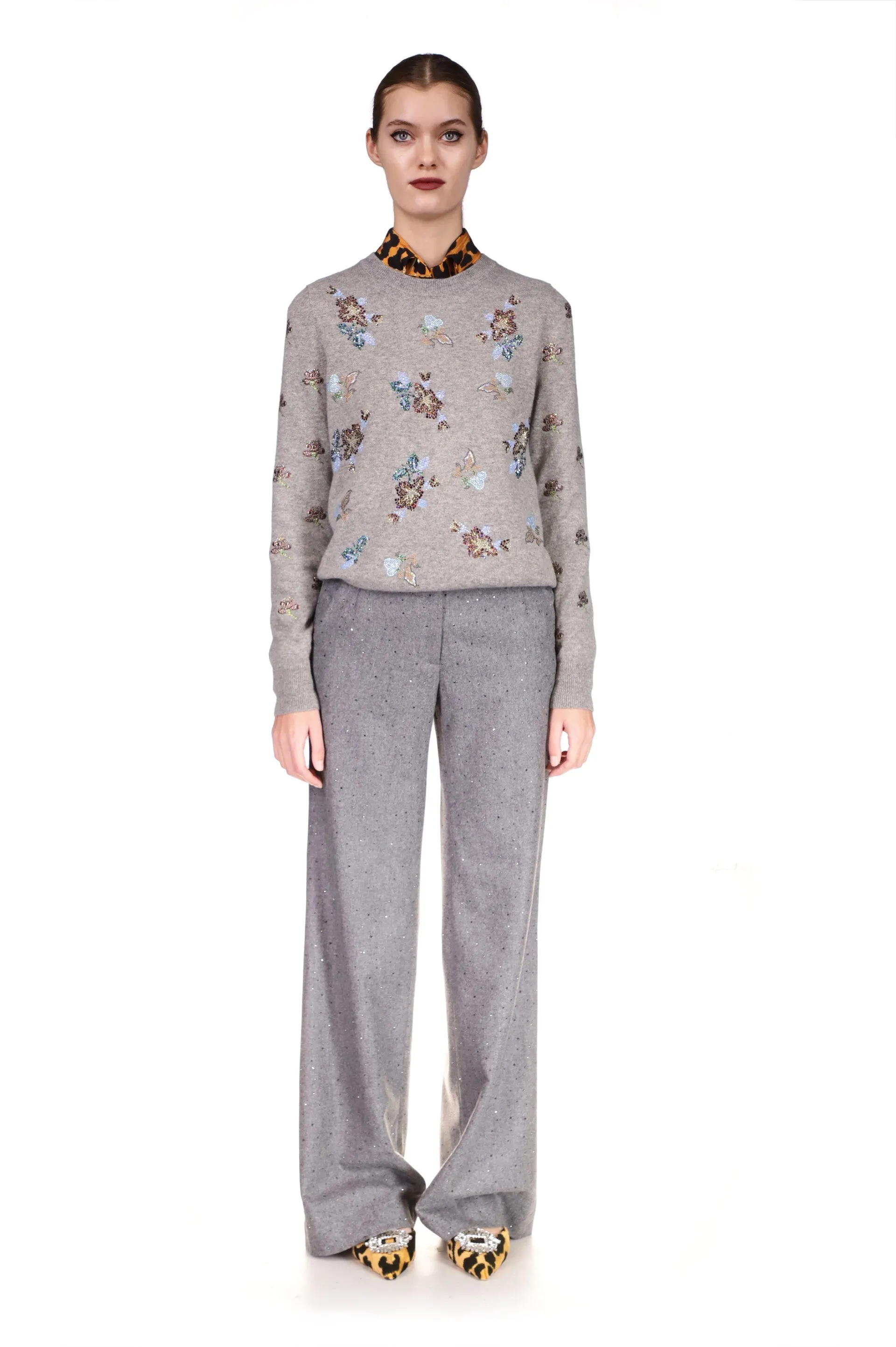 'PALAIS ROYAL' GREY PULLOVER