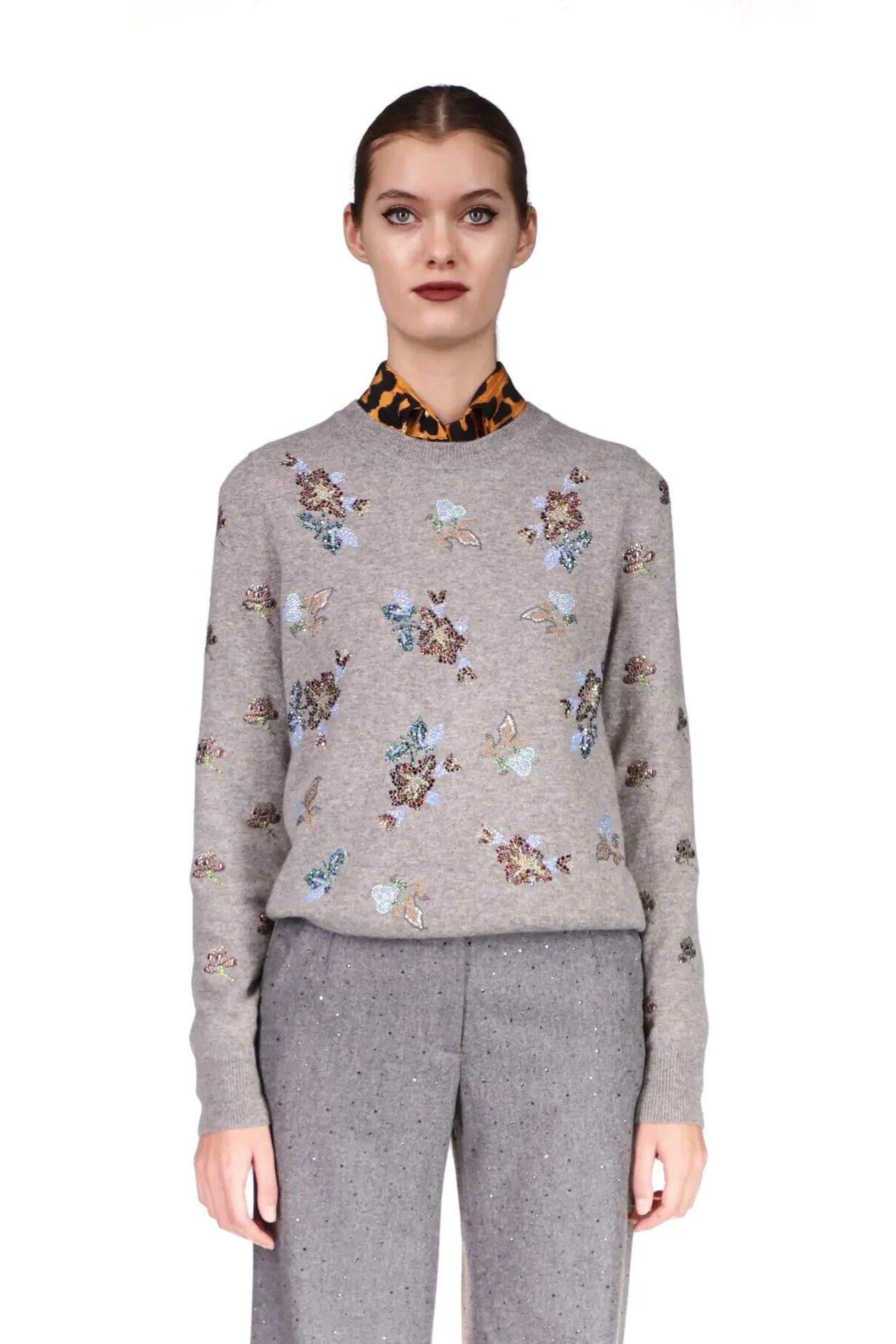 'PALAIS ROYAL' GREY PULLOVER