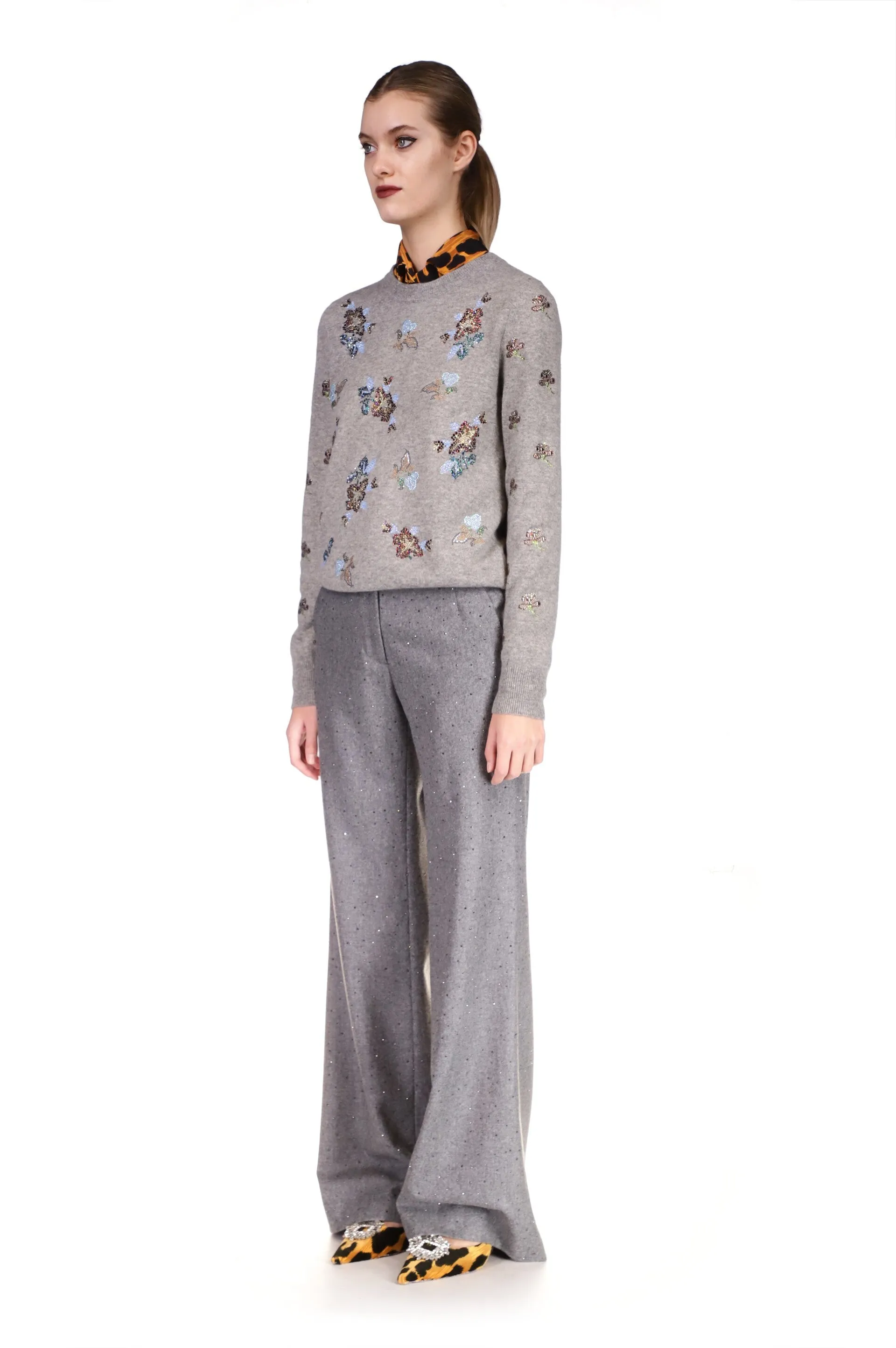 'PALAIS ROYAL' GREY PULLOVER