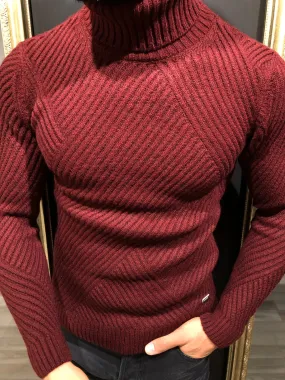 Ponto  Slim-Fit Wool Turtleneck Knitwear