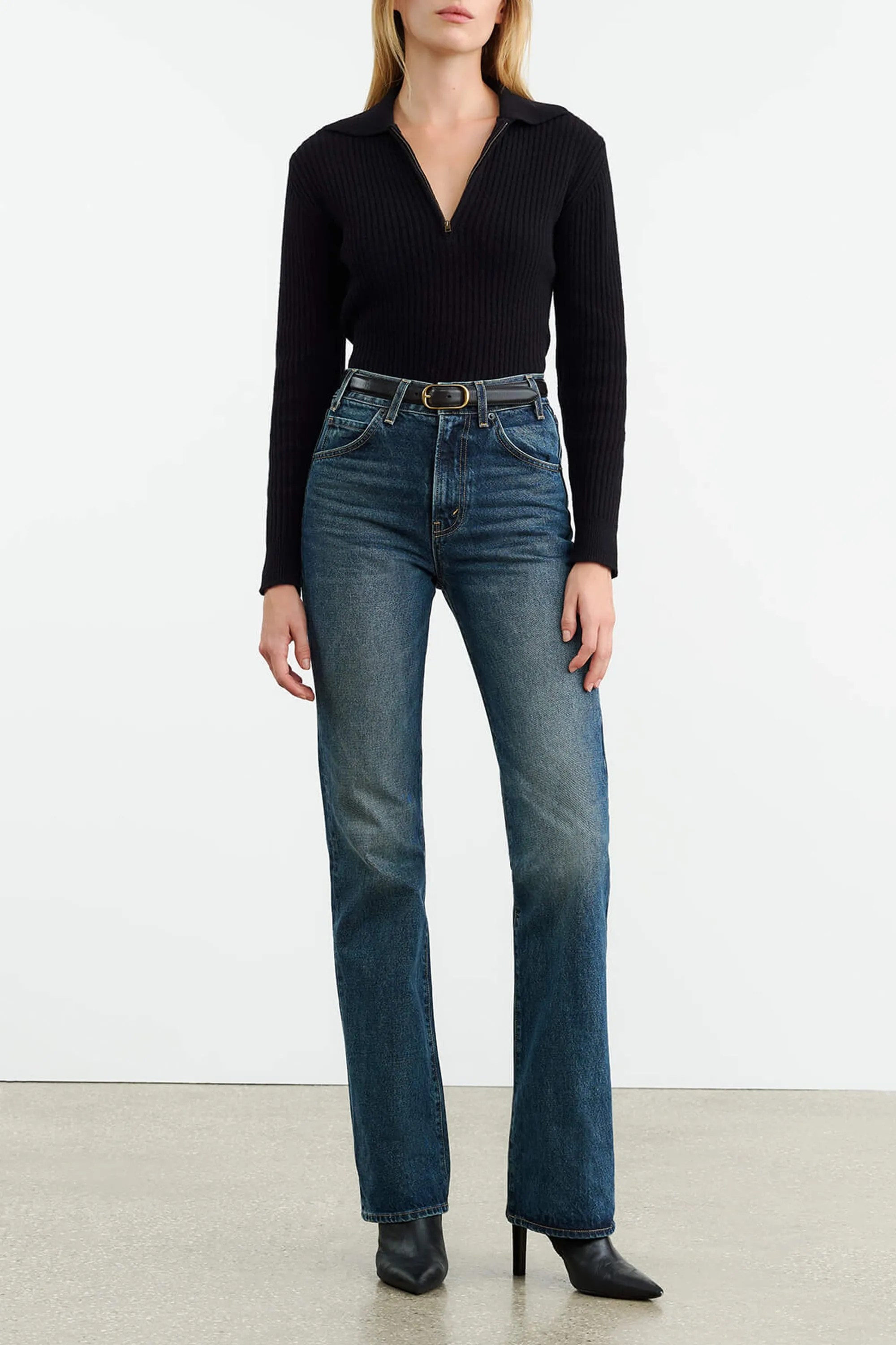 Pullover Braxton in Dark Navy