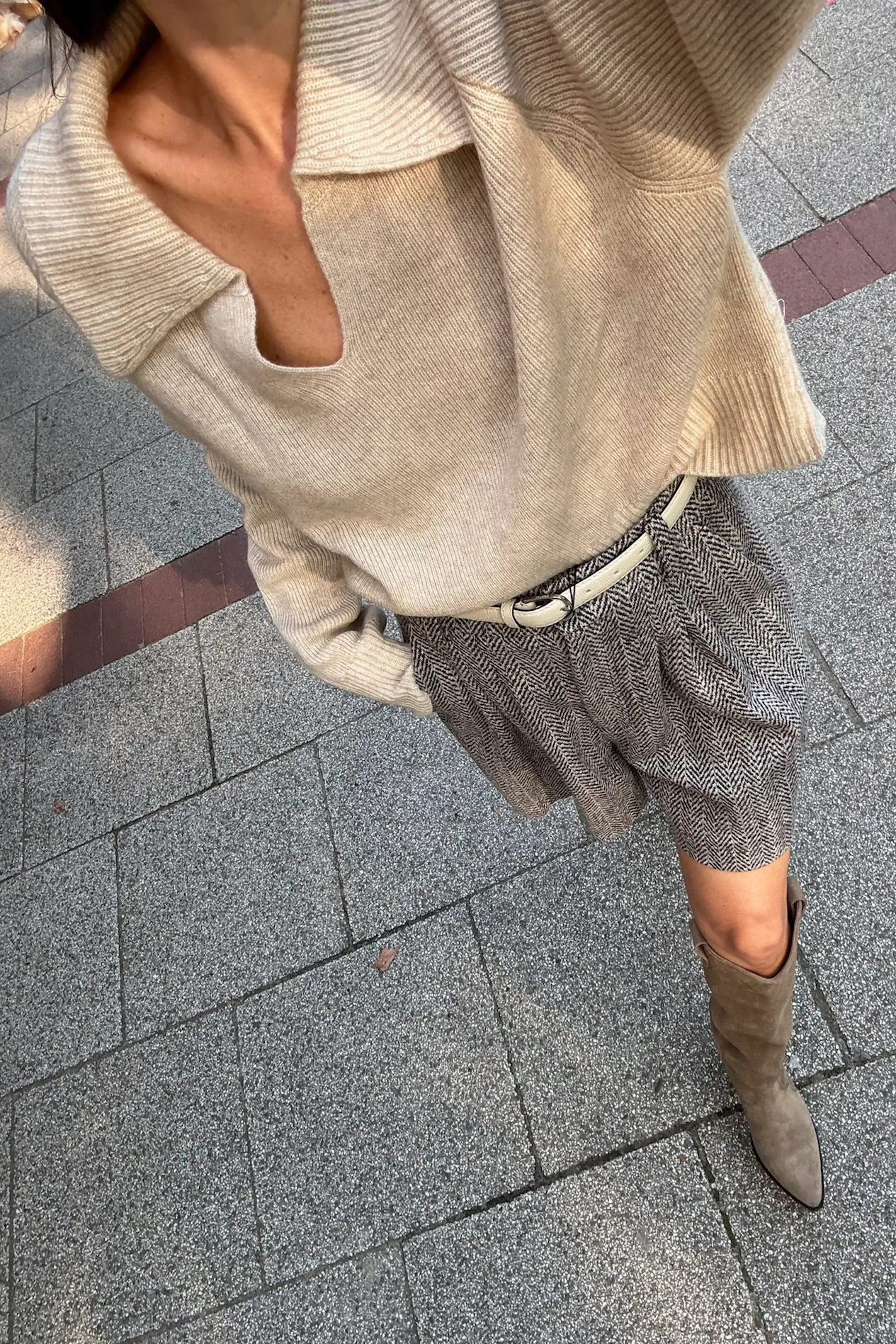 Pullover Colette in Beige