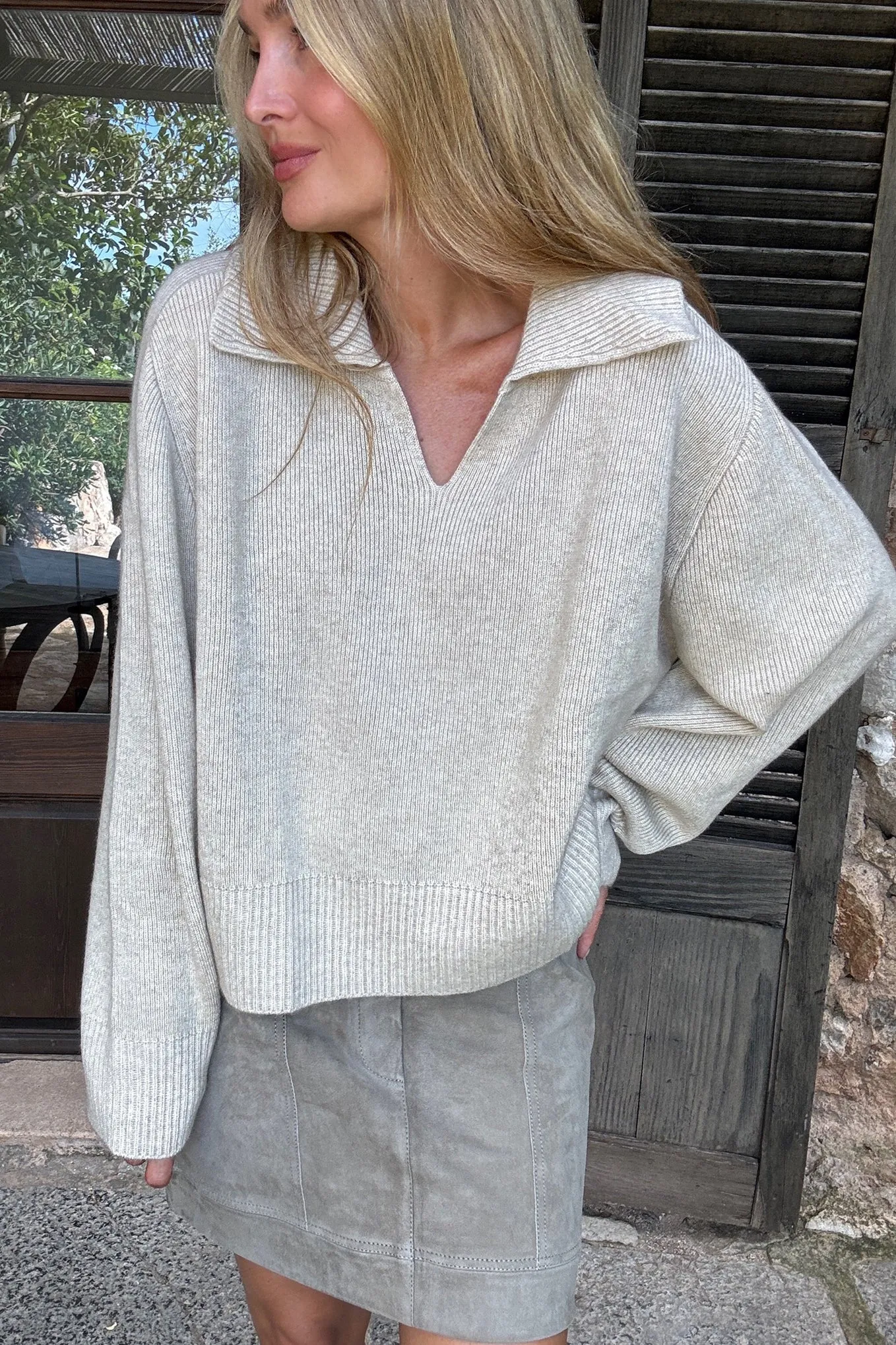 Pullover Colette in Beige