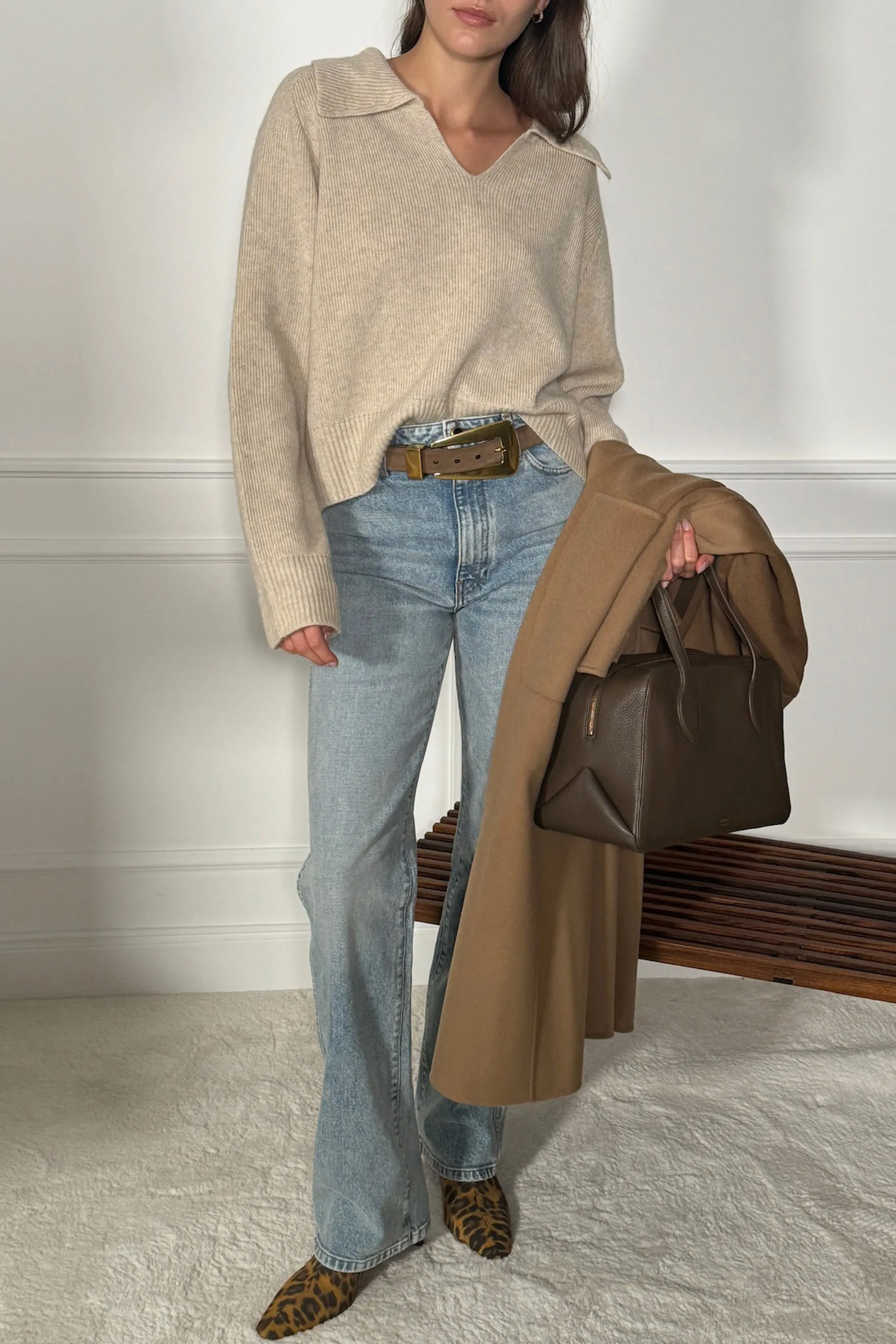 Pullover Colette in Beige