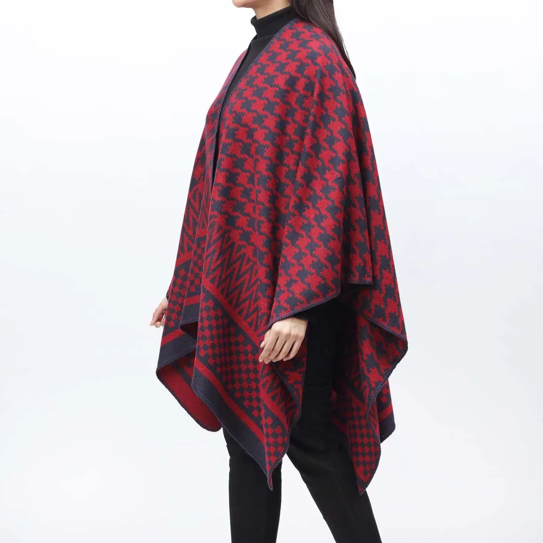 Red Cape Shawl PW9801