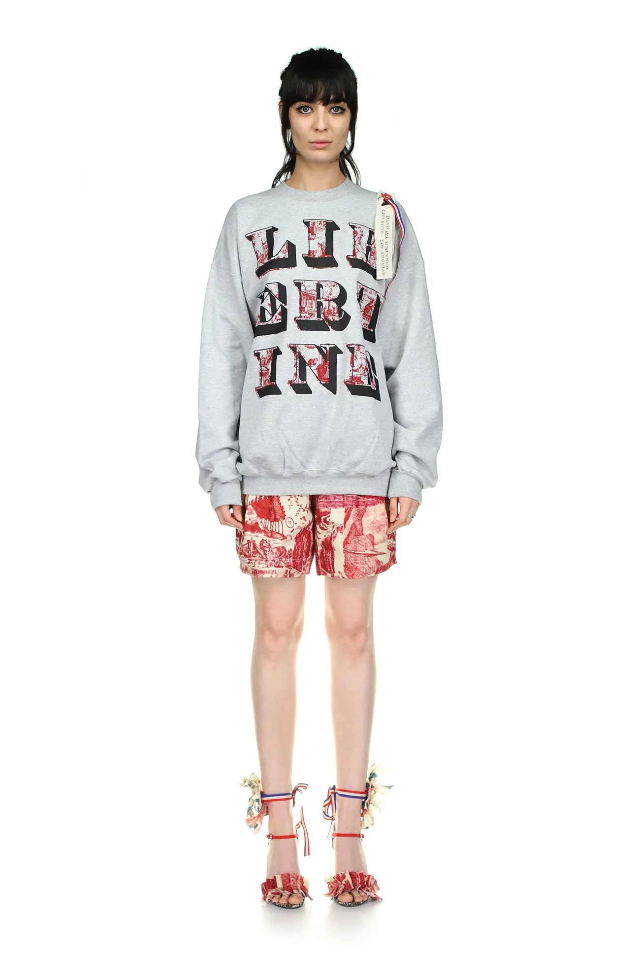 'Toile De Nantes Libertine' Pullover Sweatshirt