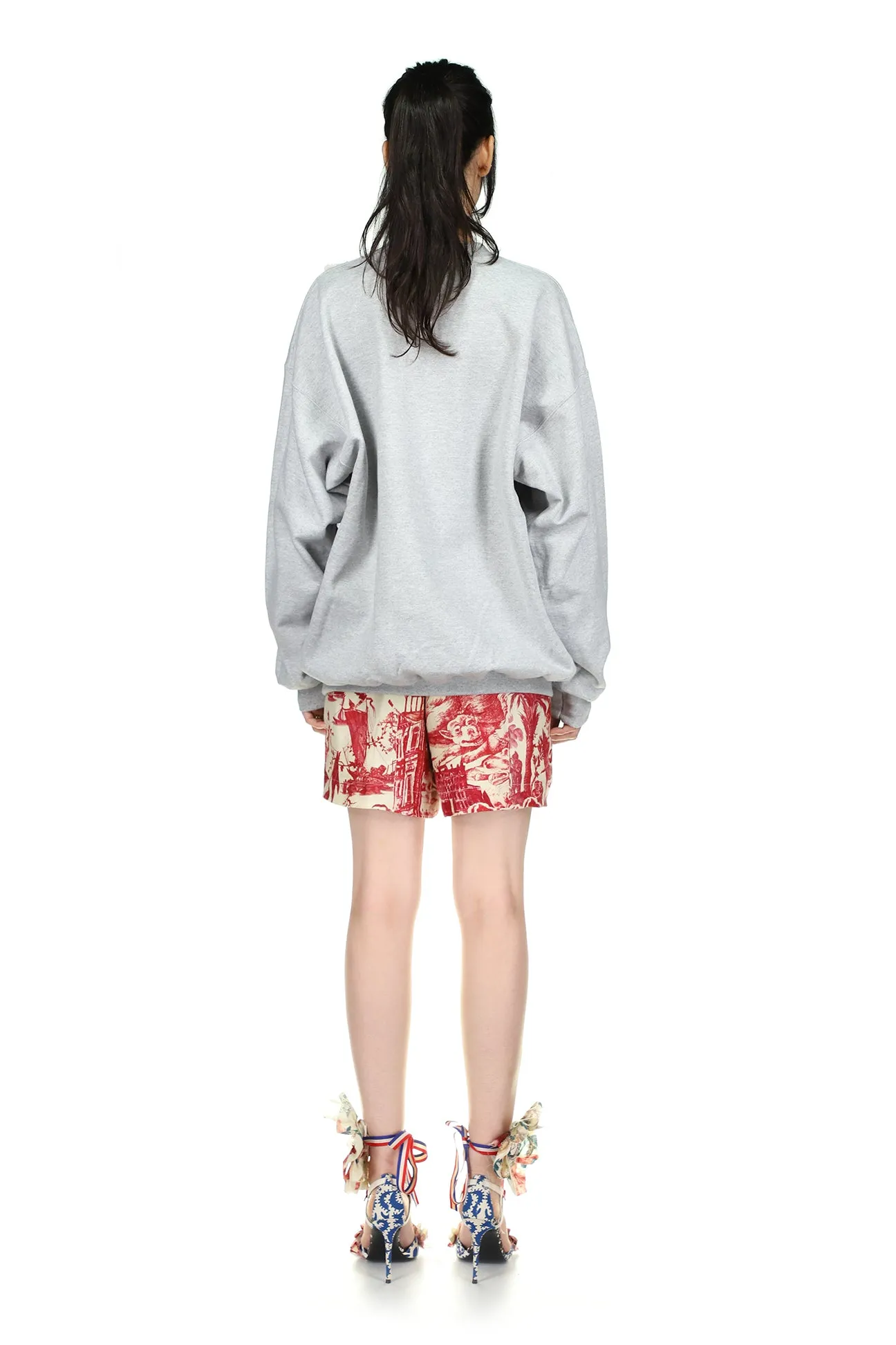 'Toile De Nantes Libertine' Pullover Sweatshirt