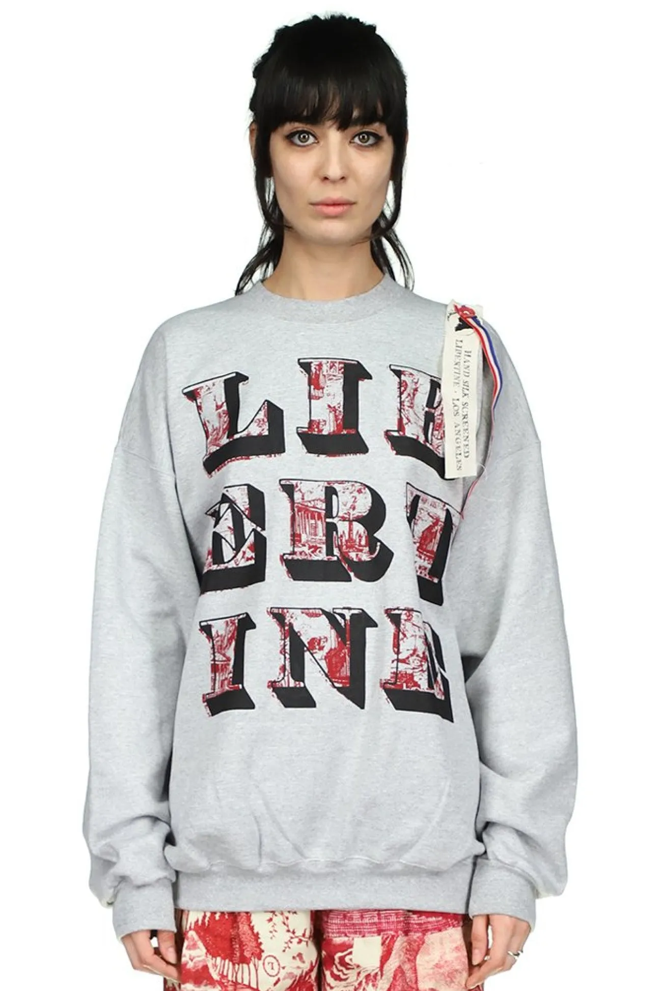'Toile De Nantes Libertine' Pullover Sweatshirt