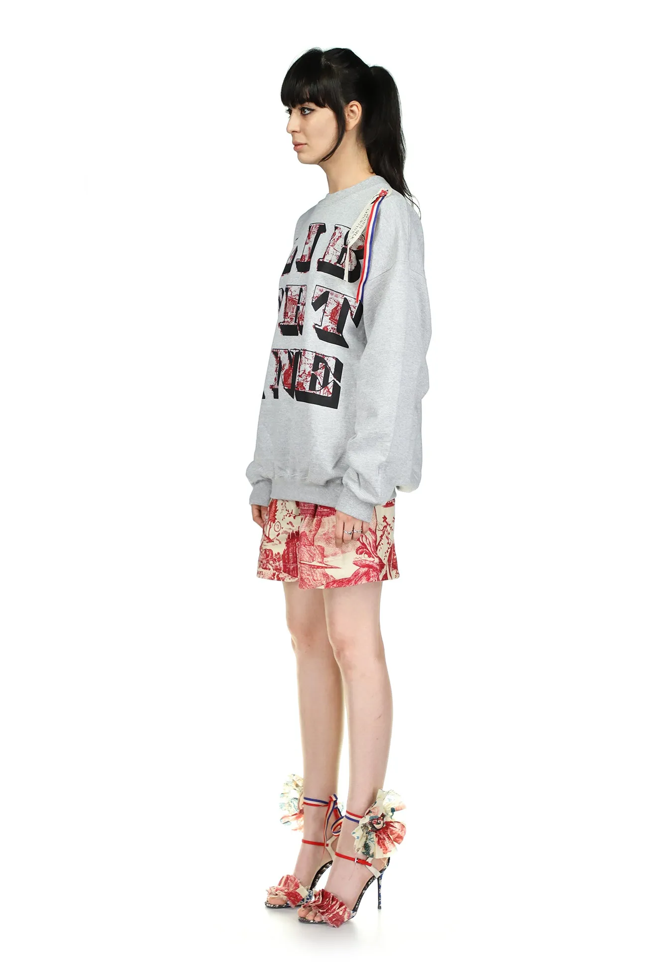 'Toile De Nantes Libertine' Pullover Sweatshirt