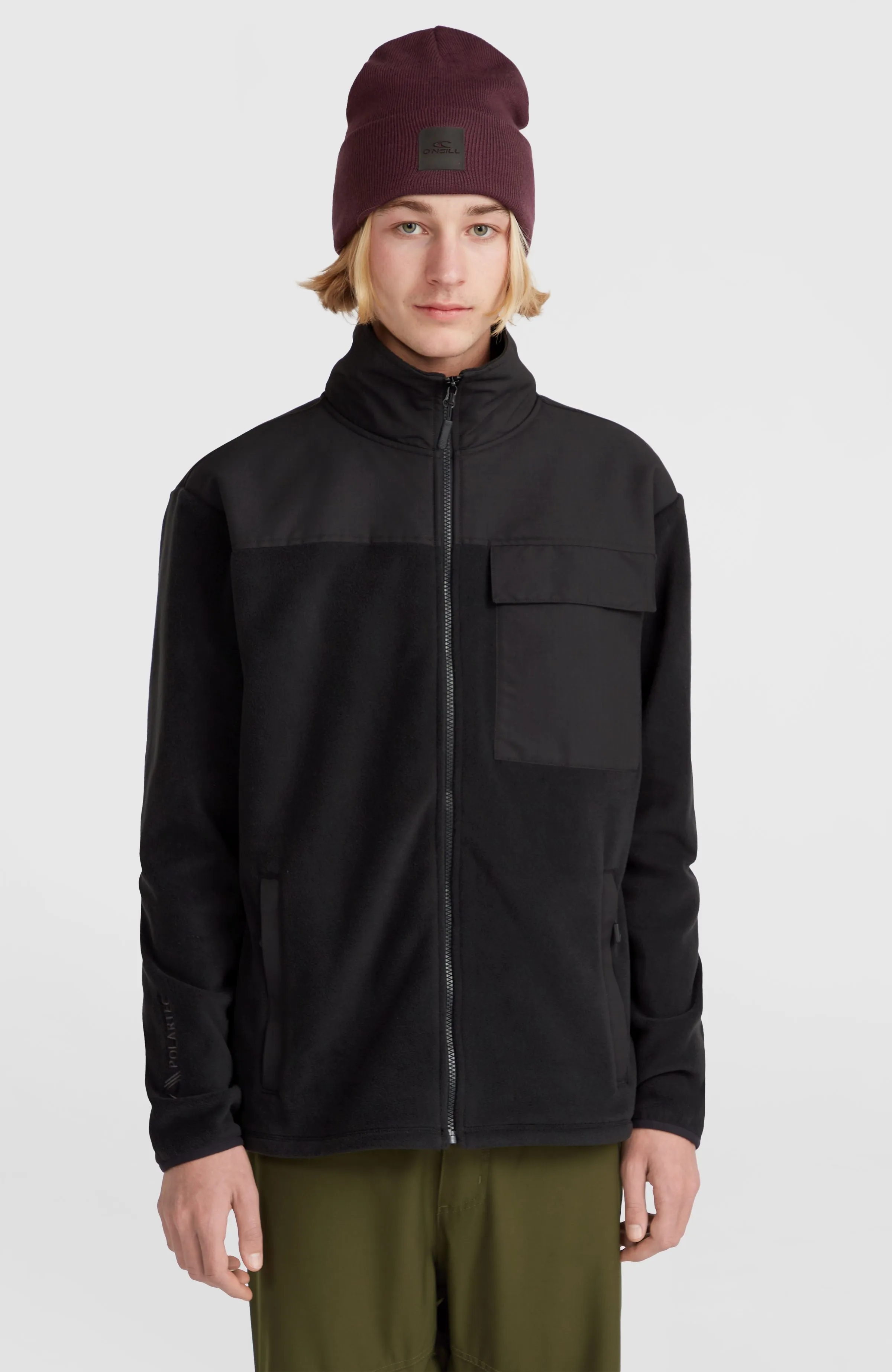 Utility Polartec 200 Full-Zip Fleece | Black Out