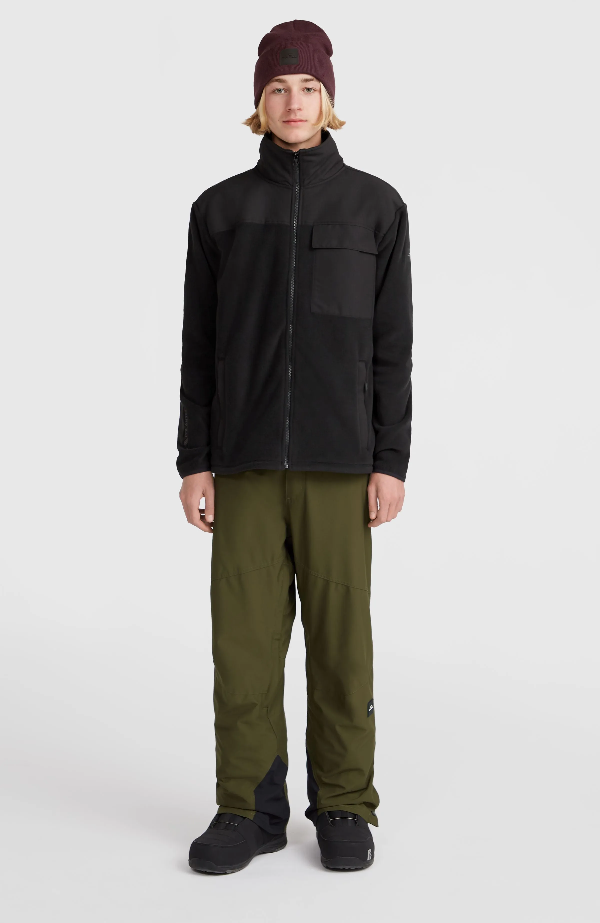 Utility Polartec 200 Full-Zip Fleece | Black Out